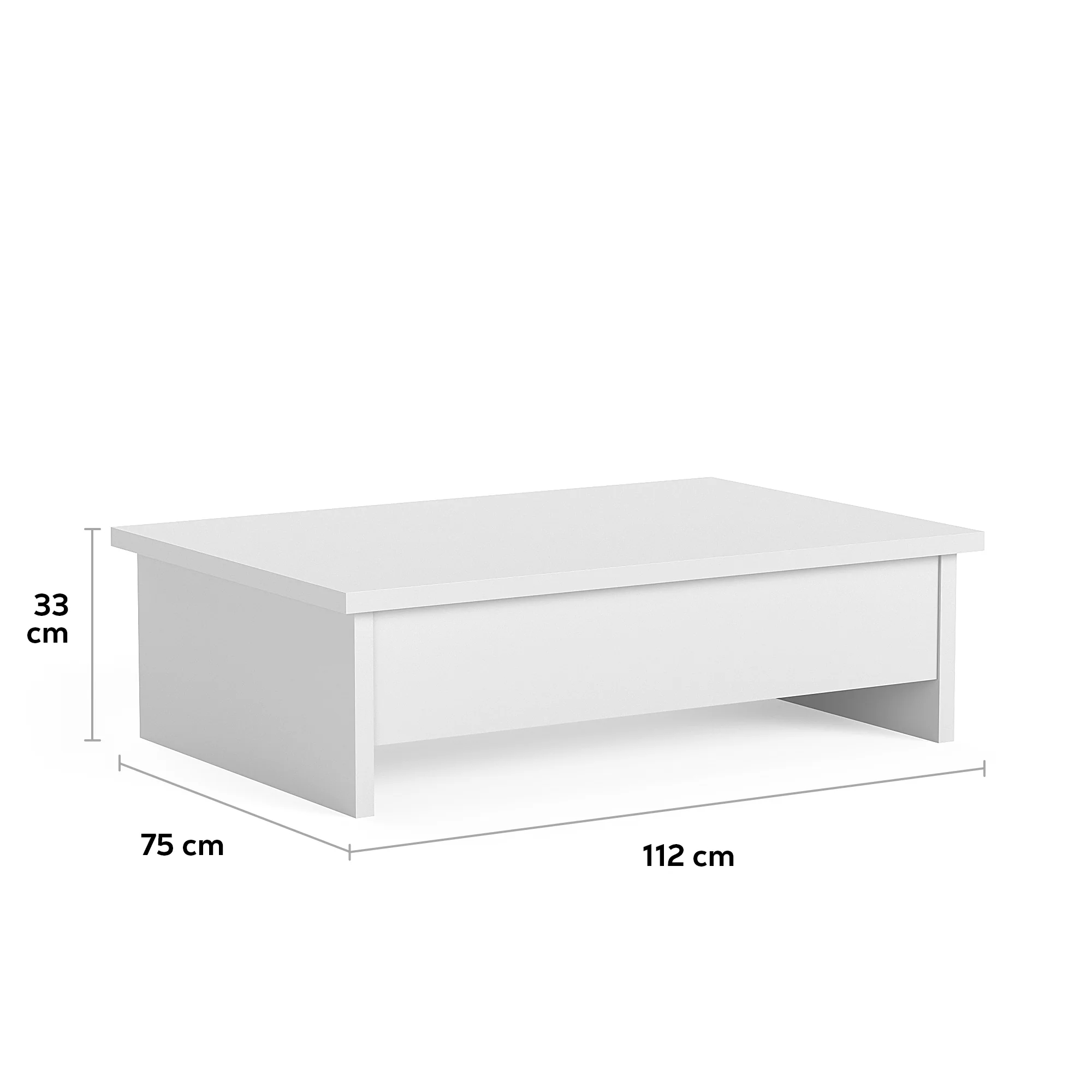 Multimo Fold Couchtisch höhenverstellbar